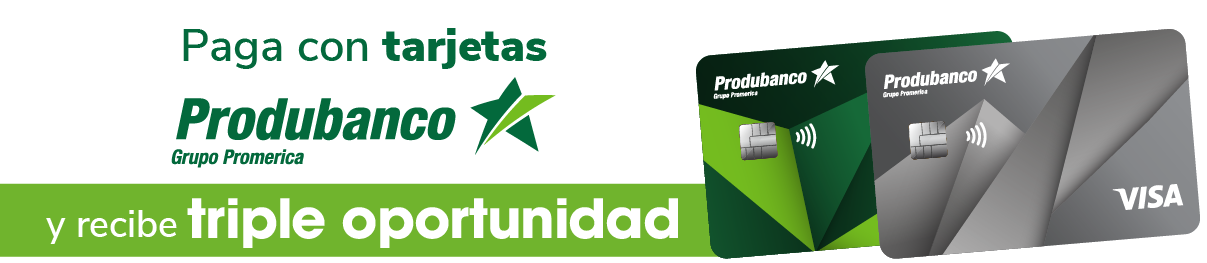 Paga con tarjetas Produbanco